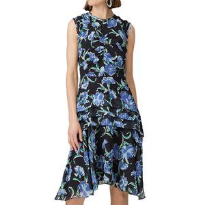 Jason Wu 2019 Collection Midi Floral Silk …
